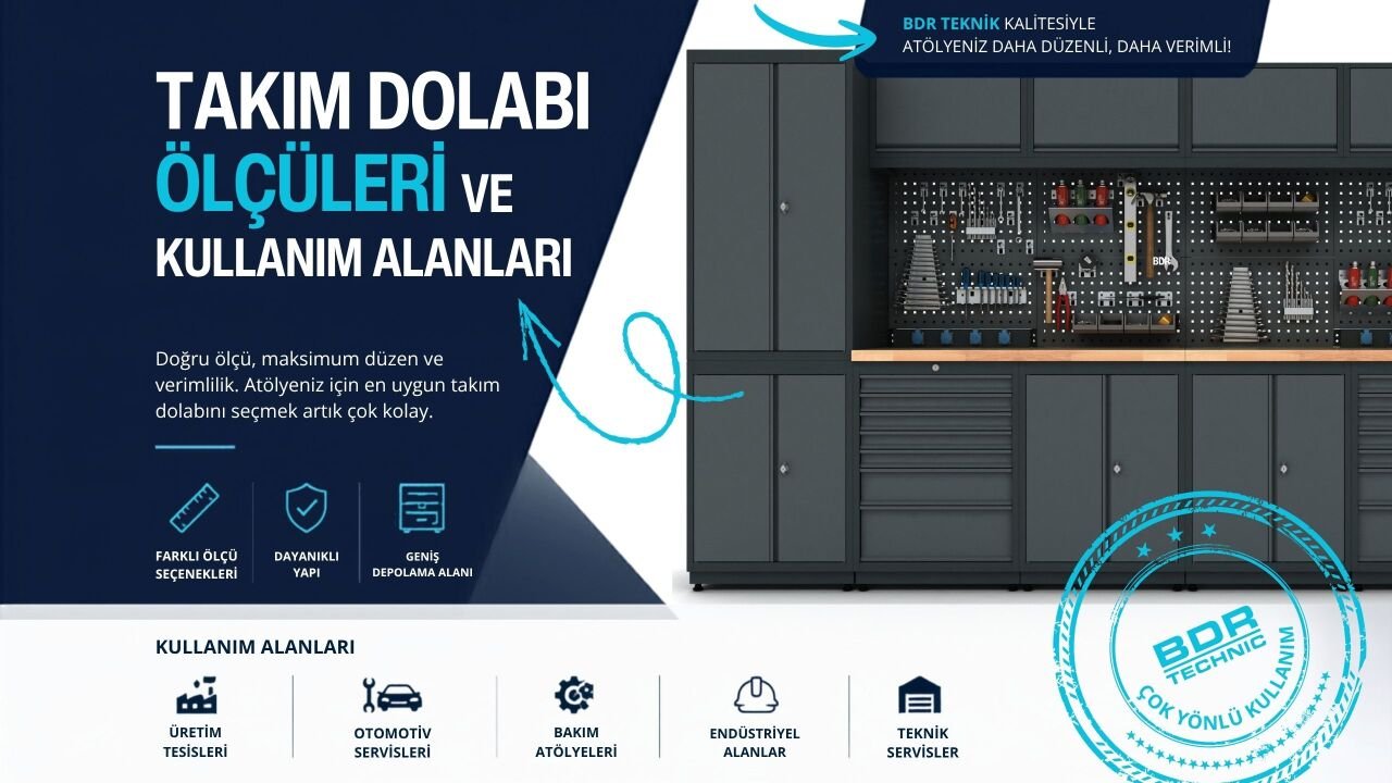 Takım Dolabı Ölçüleri ve Kullanım Alanları