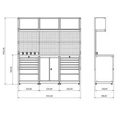 moduline çalışma tezgahı combo 03