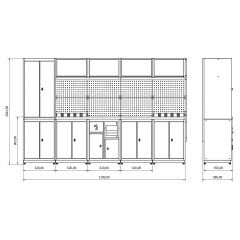 moduline çalışma tezgahı combo 23