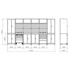 moduline çalışma tezgahı combo 33
