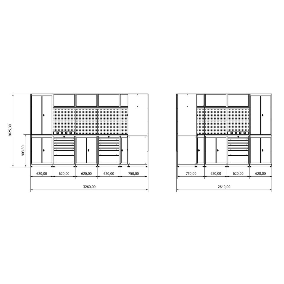 moduline çalışma tezgahı combo 81