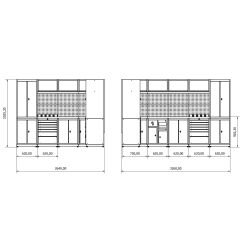 moduline çalışma tezgahı combo 82