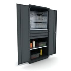 tek raflı metal malzeme dolabı 5008 