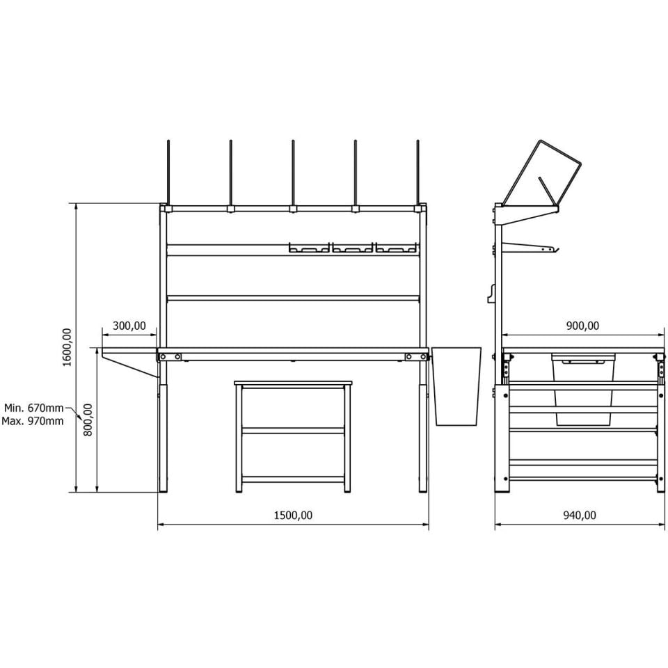 Pack-Station 1505 Paketleme Masası