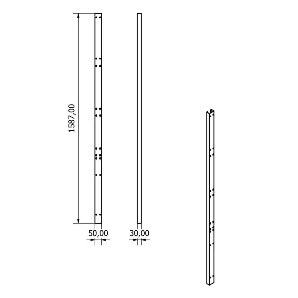 Moduline Pano Dikme (160 cm)