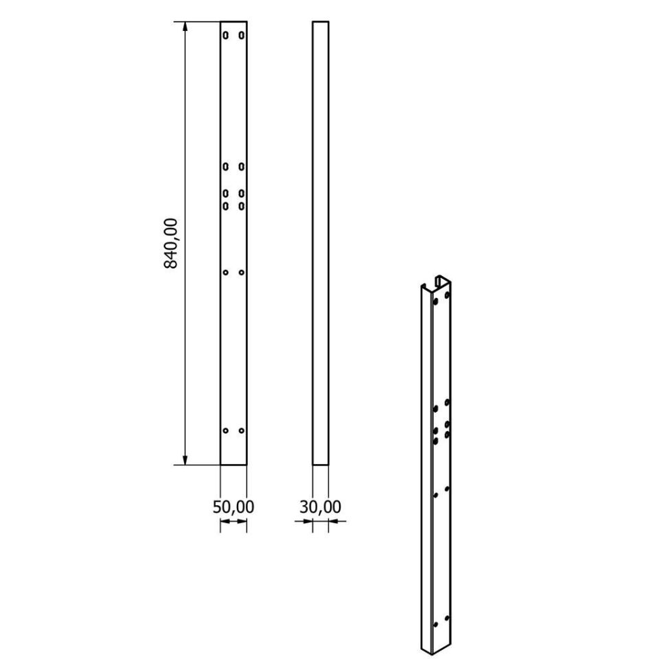 Moduline Pano Dikme (84 cm)