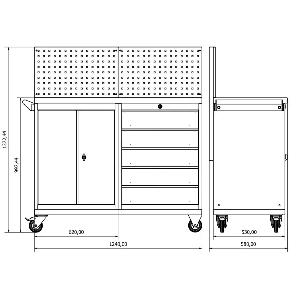 Moduline Takım Arabası M02