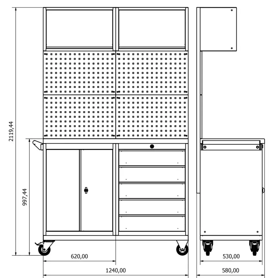 Moduline Takım Arabası M03