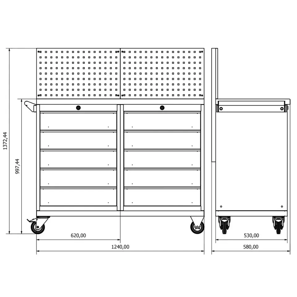 Moduline Takım Arabası M05