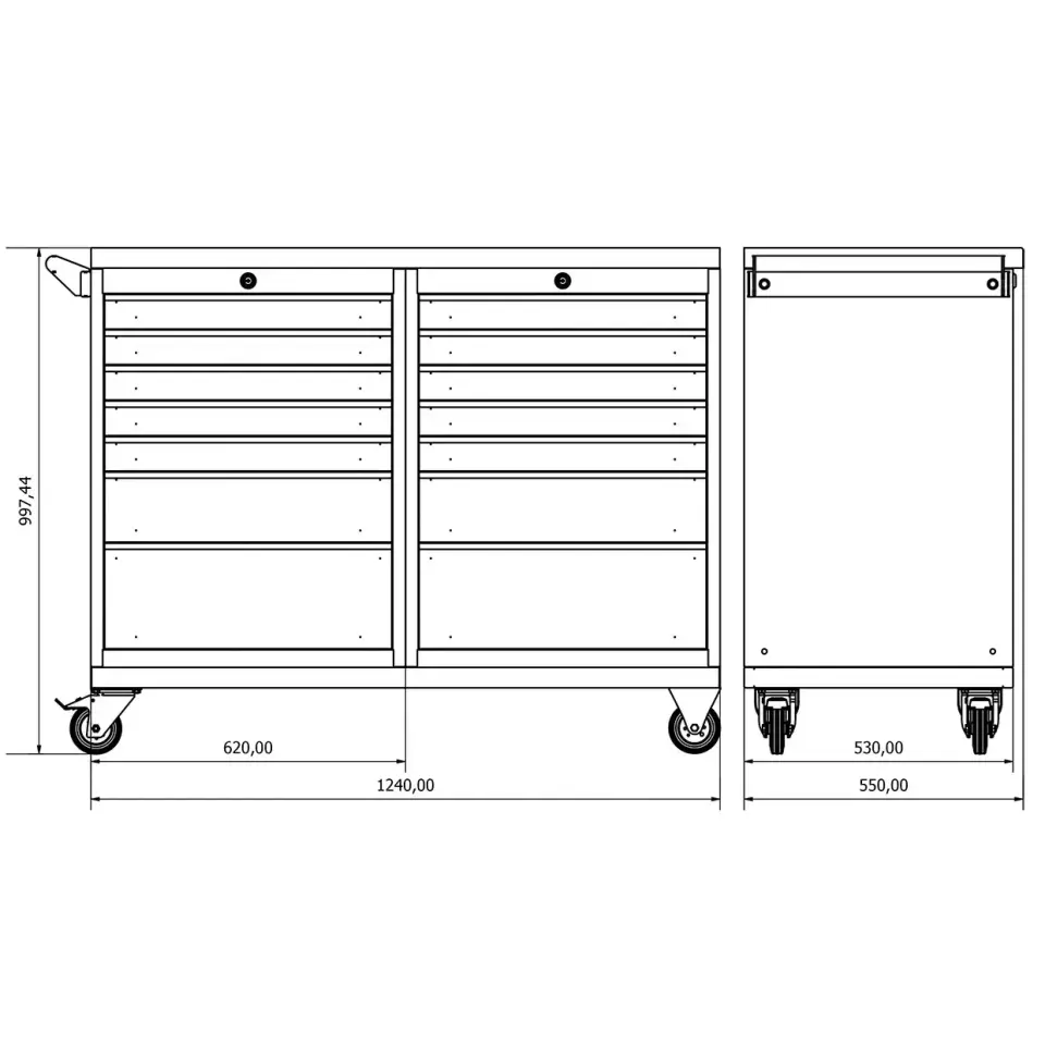 Moduline Takım Arabası M07
