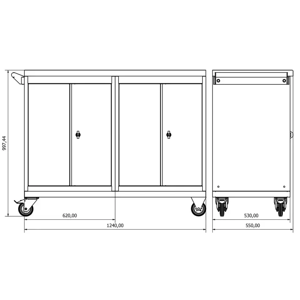 Moduline Takım Arabası M10