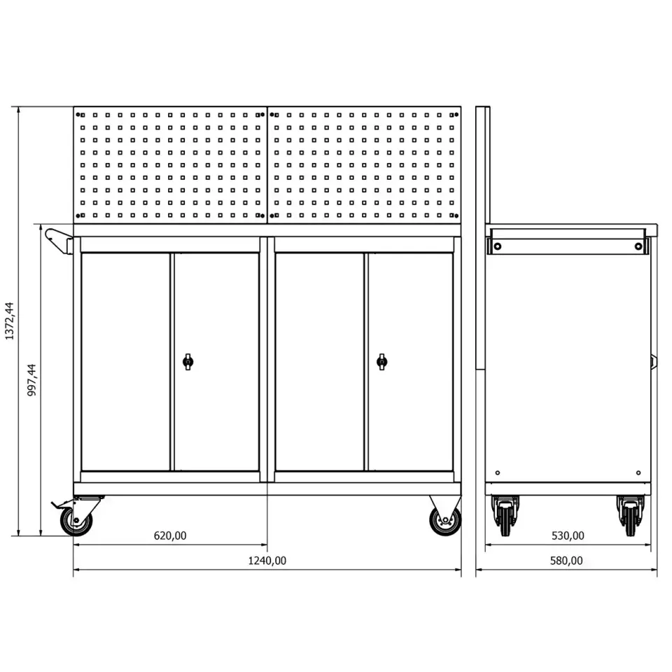 Moduline Takım Arabası M11