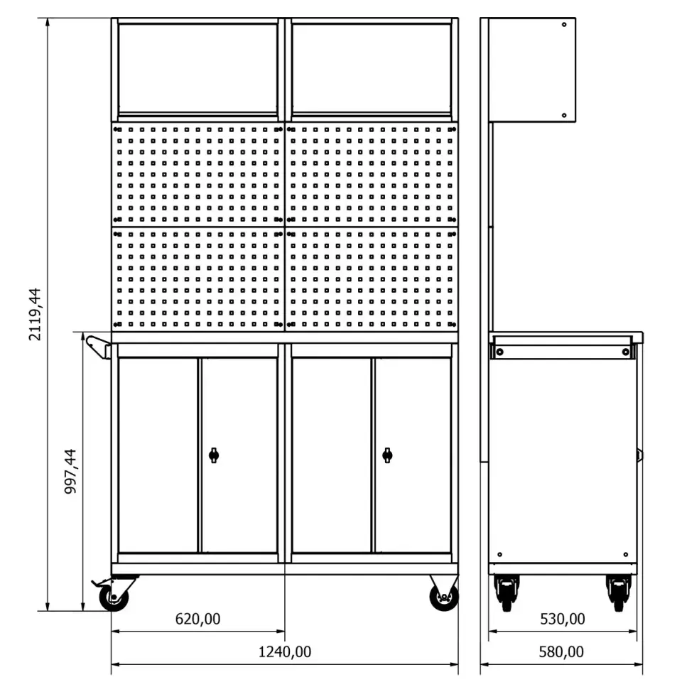 Moduline Takım Arabası M12
