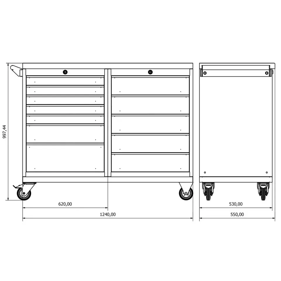 Moduline Takım Arabası M13