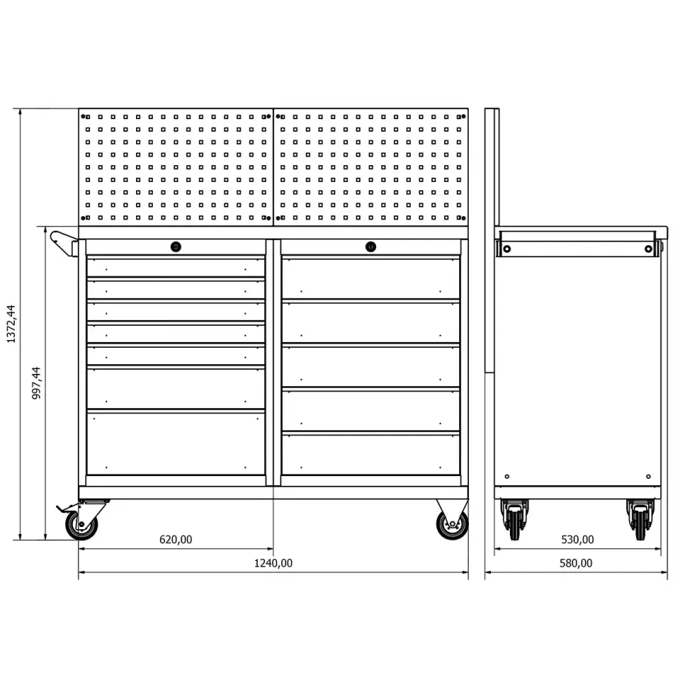 Moduline Takım Arabası M14