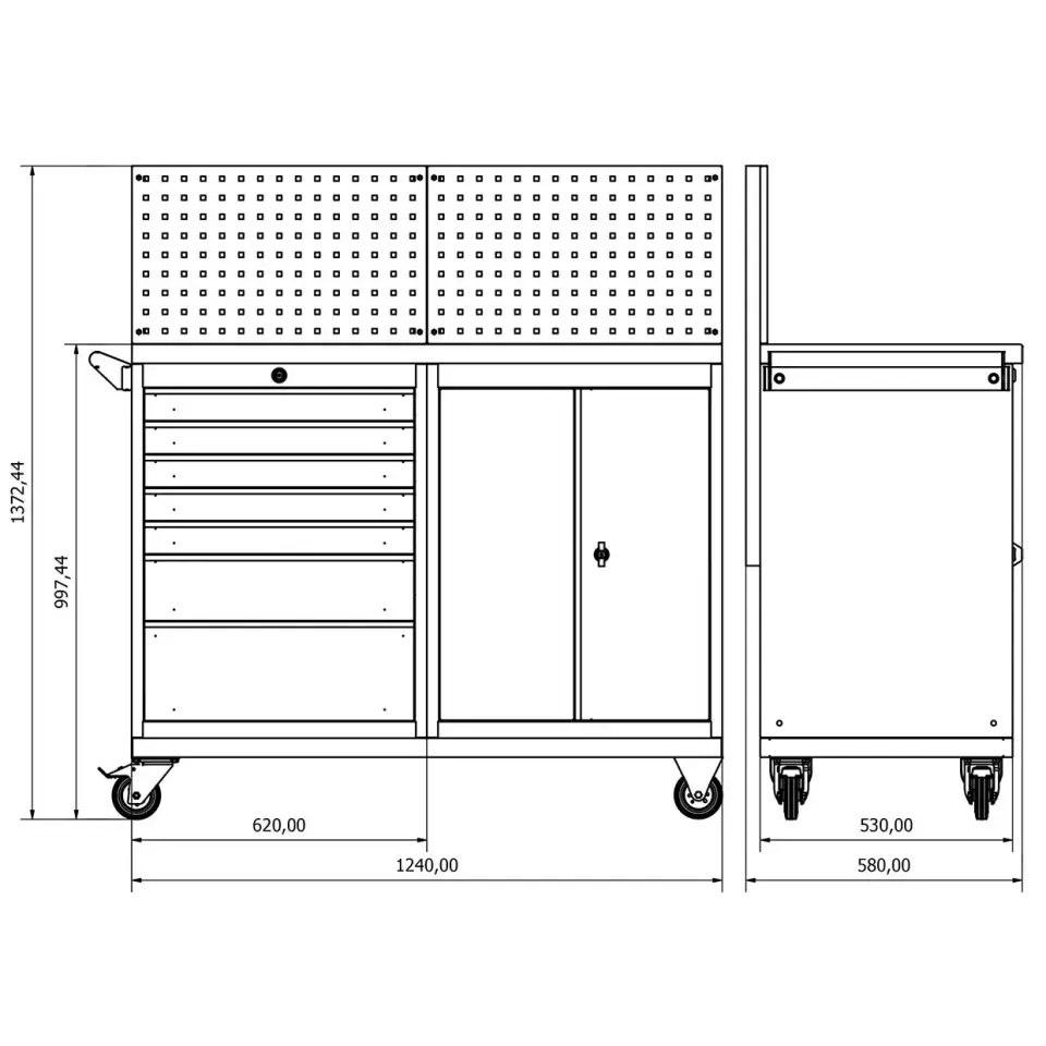 Moduline Takım Arabası M17