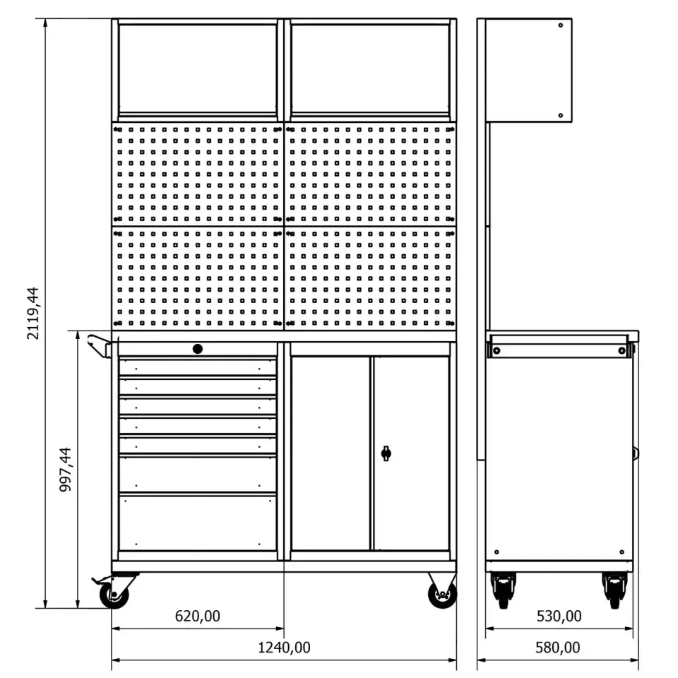 Moduline Takım Arabası M18