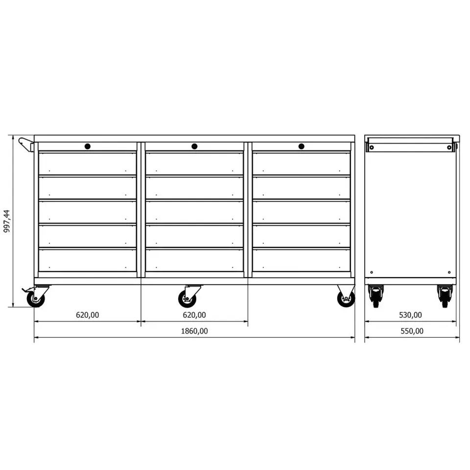Moduline Takım Arabası M22
