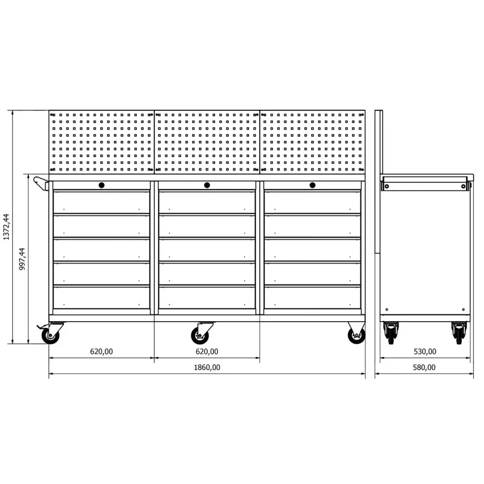 Moduline Takım Arabası M23