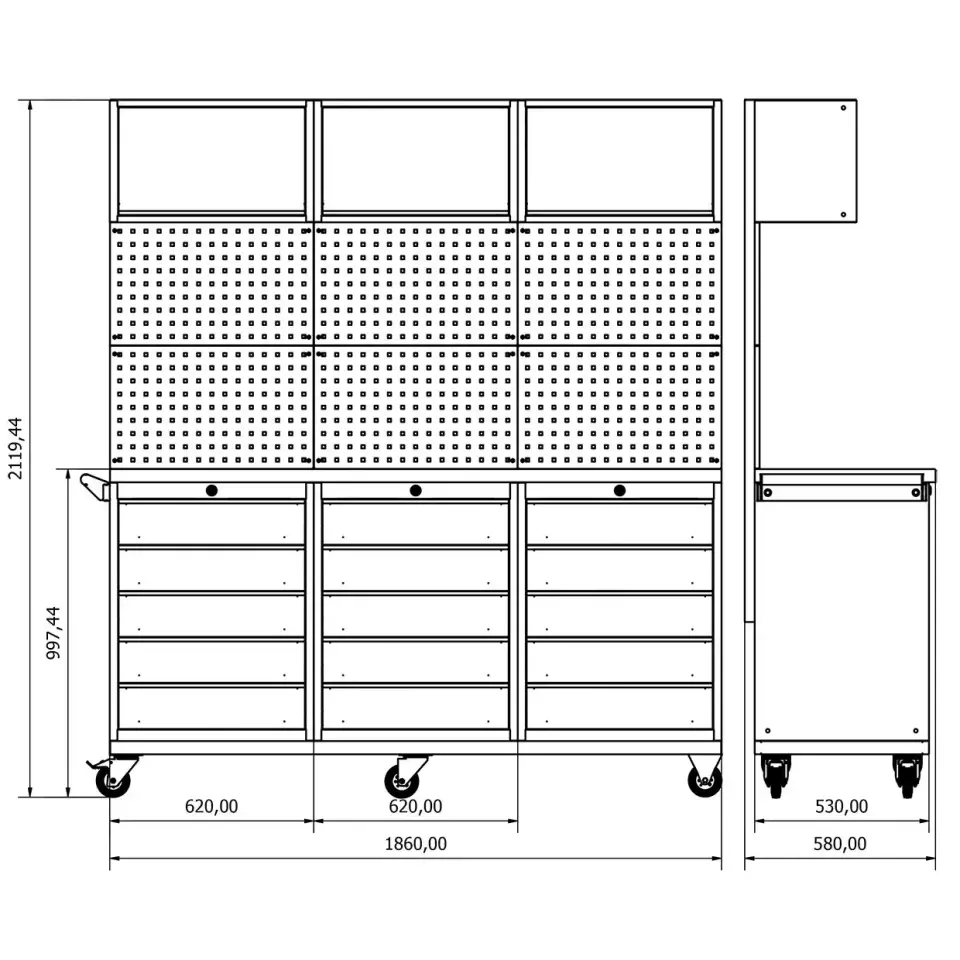 Moduline Takım Arabası M24