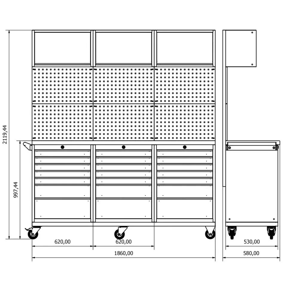 Moduline Takım Arabası M27