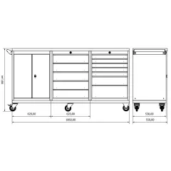 Moduline Takım Arabası M31