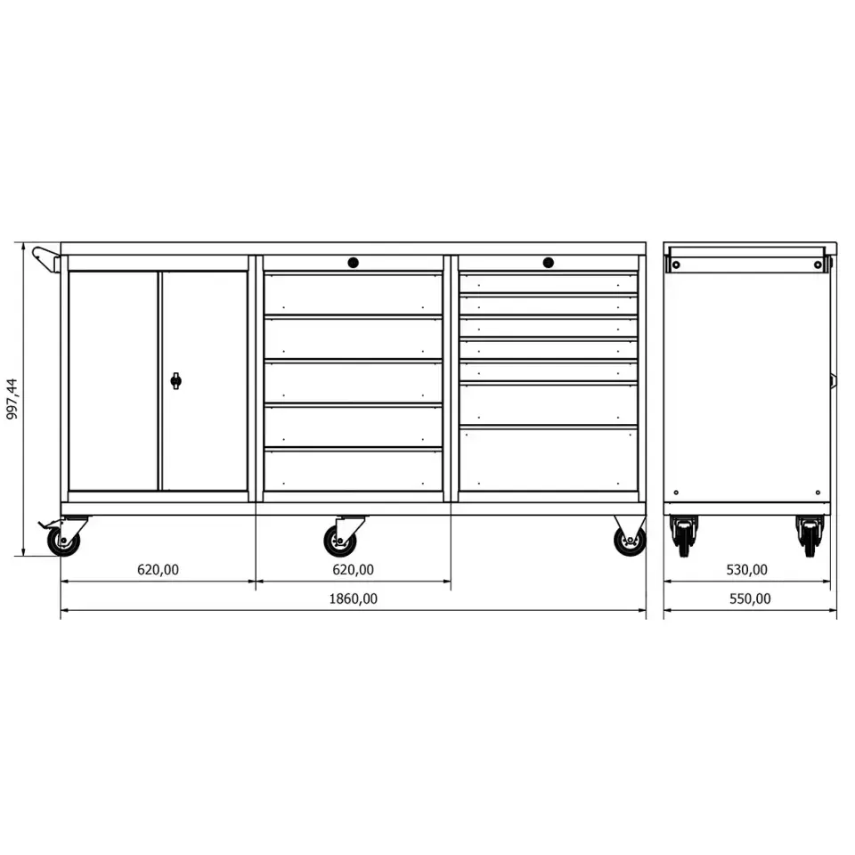 Moduline Takım Arabası M31