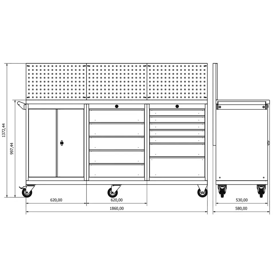 Moduline Takım Arabası M32