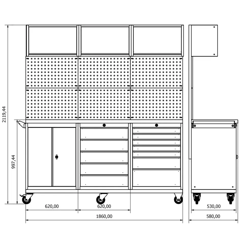 Moduline Takım Arabası M33