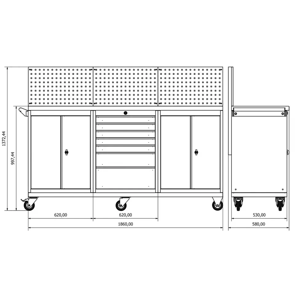 Moduline Takım Arabası M35