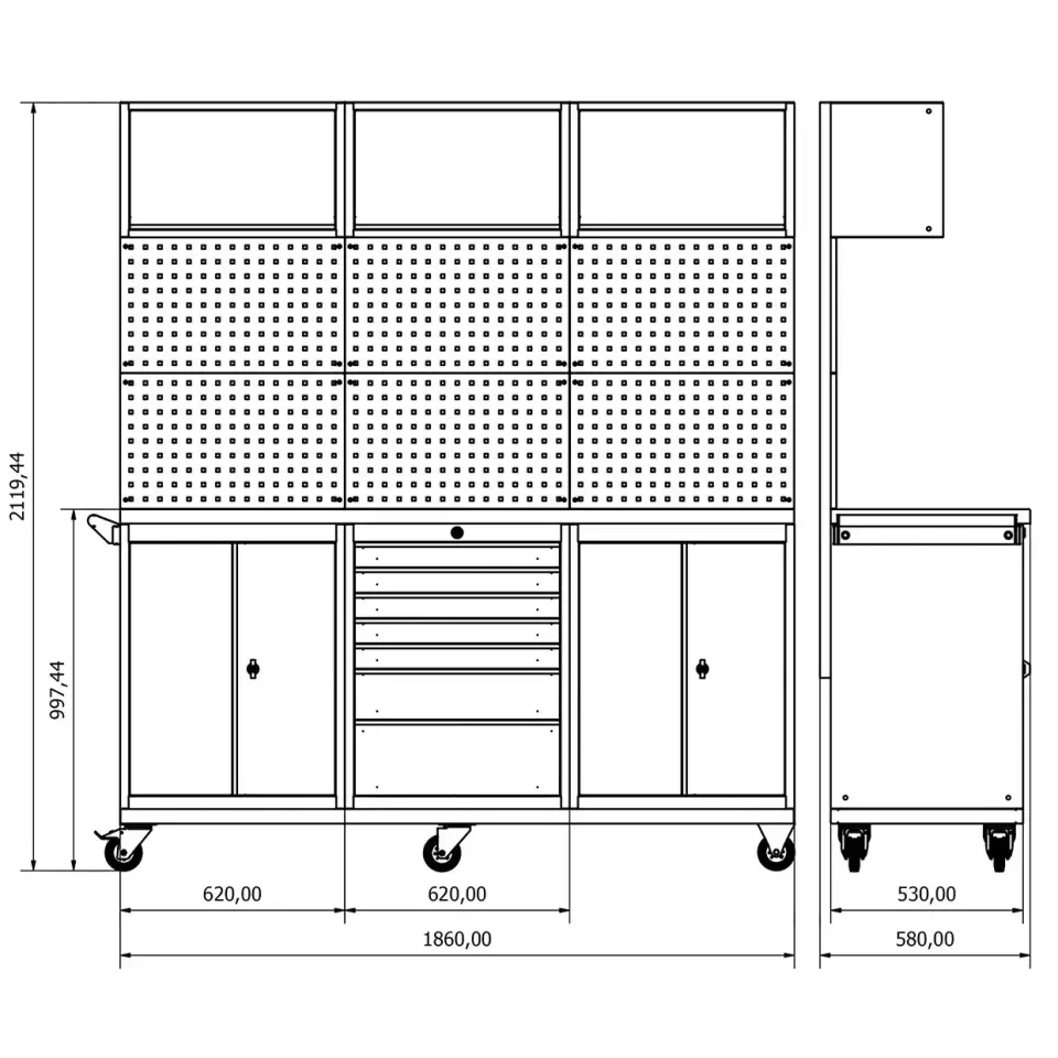Moduline Takım Arabası M36