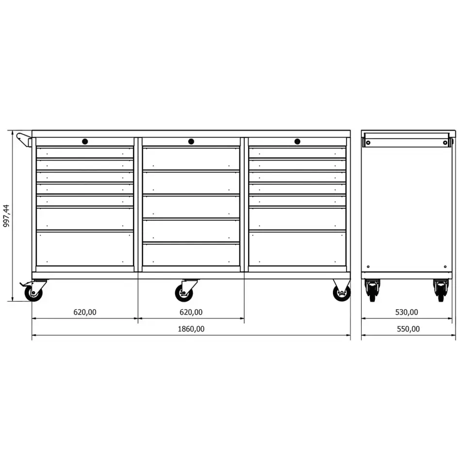 Moduline Takım Arabası M37