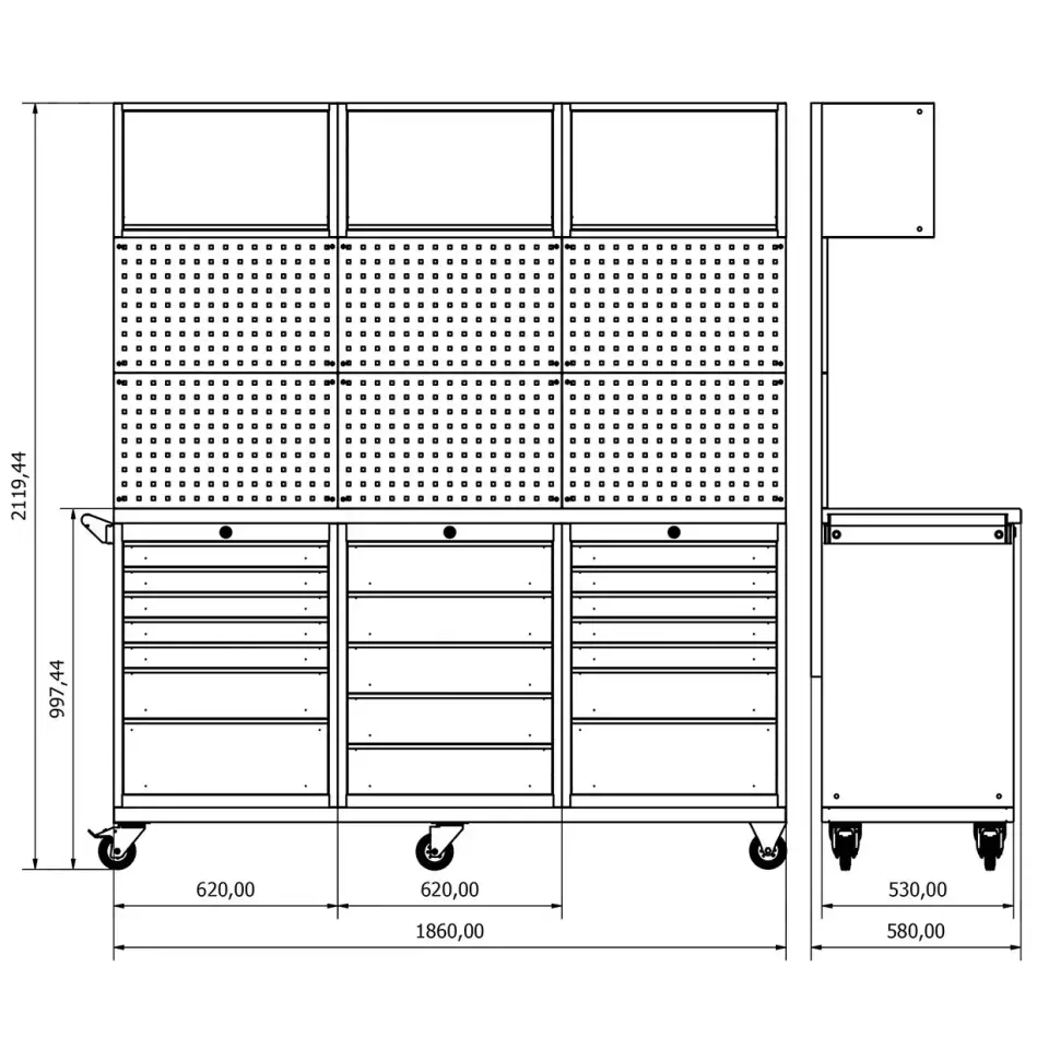 Moduline Takım Arabası M39