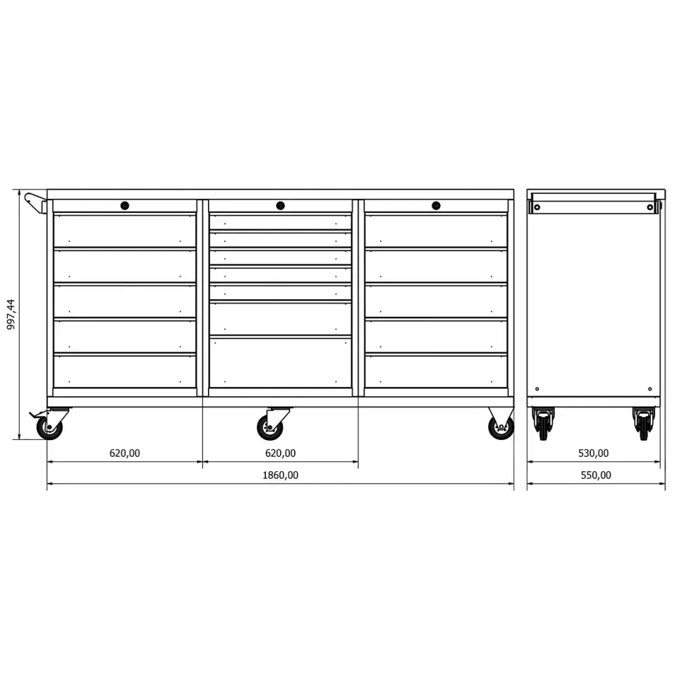 Moduline Takım Arabası M40
