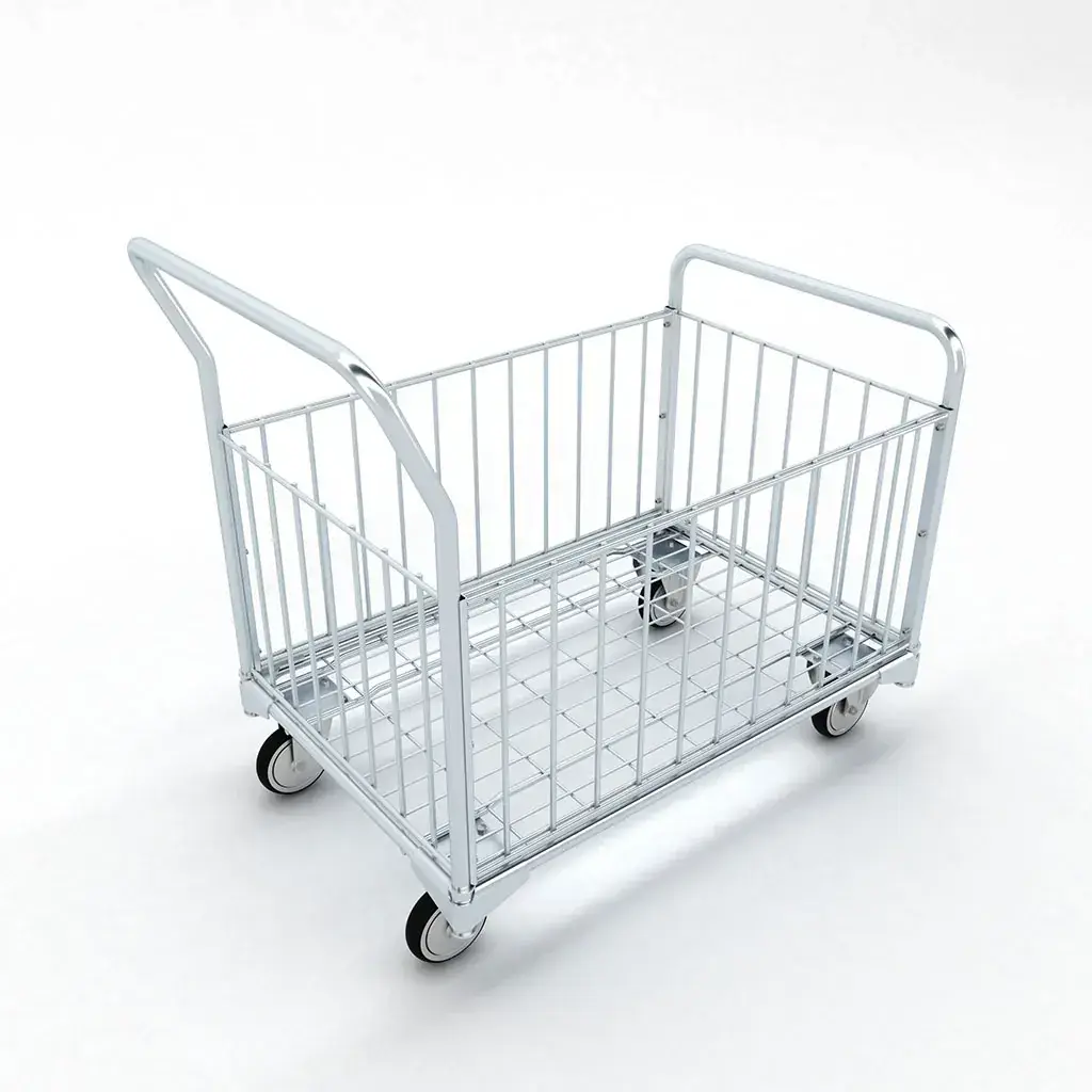 Bodur TTA9060 Tel Taşıma Arabası V4 90x60cm - 300 KG Taşıma Kapasiteli