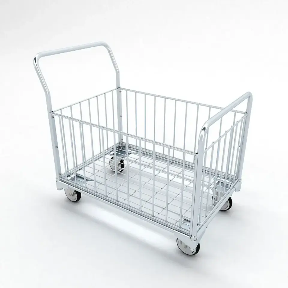 Bodur TTA9060 Tel Taşıma Arabası V4 90x60cm - 300 KG Taşıma Kapasiteli