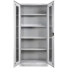 Camlı Dosya Dolabı 198cm