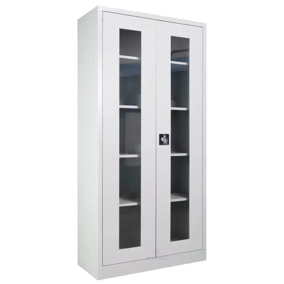 Camlı Dosya Dolabı 198cm