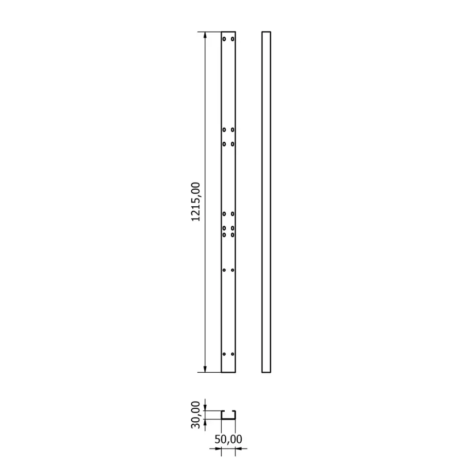 Moduline Pano Dikme (121,5 cm) (90.12)
