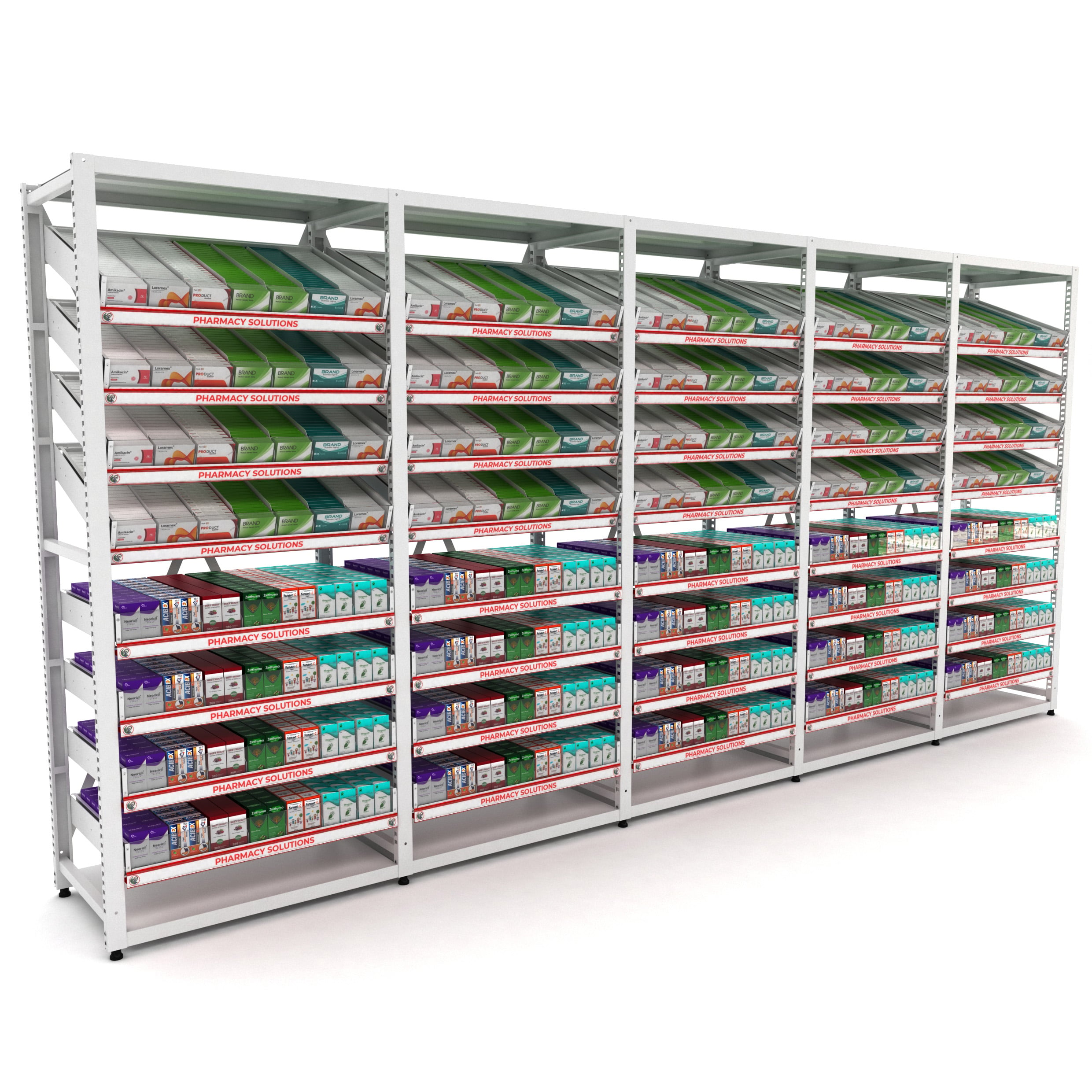 Eczane Raf Sistemi - BD.25.19.21 (H2030xW4300xD530)