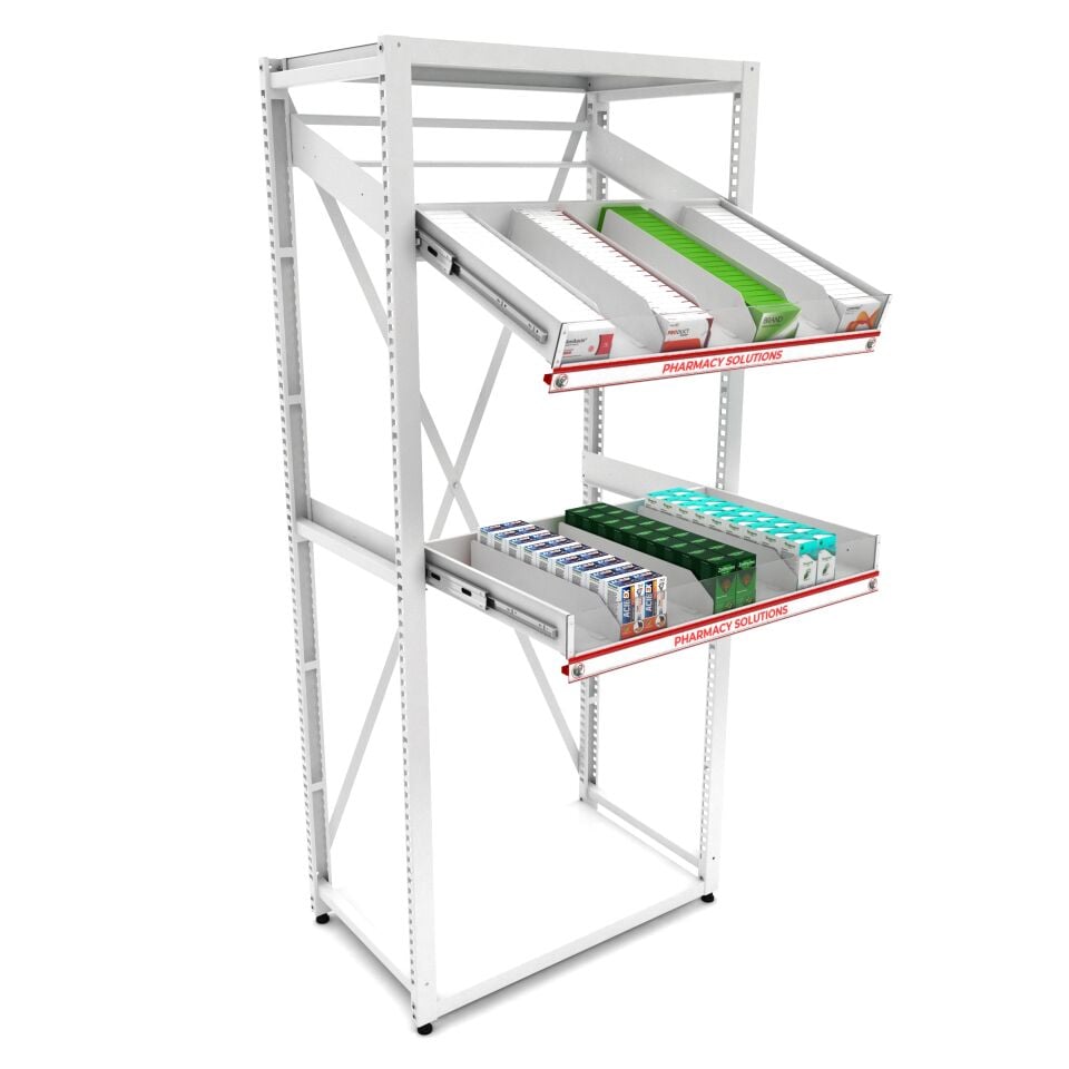 Eczane Raf Sistemi - BD.25.19.33 (H2030xW5150xD530)